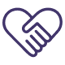 Heart-handshake Heart-handshake